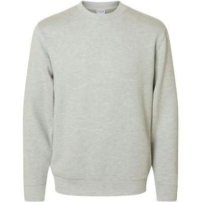 Selected Slhemanuel Soft Crew Neck Sweat Noos S LIGHT GREY MELANGE S Selected Slhemanuel Soft Crew Neck Sweat Noos S LIGHT GREY MELANGE S