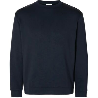 Selected Slhemanuel Soft Crew Neck Sweat Noos M SKY CAPTAIN M Selected Slhemanuel Soft Crew Neck Sweat Noos M SKY CAPTAIN M