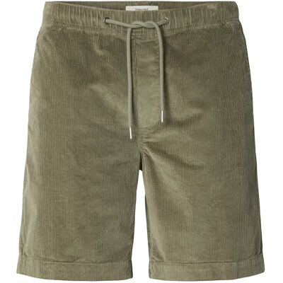 Selected Slmregular-Jace Corduroy Shorts Noos S VETIVER S Selected Slmregular-Jace Corduroy Shorts Noos S VETIVER S