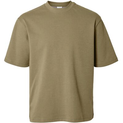 Selected Slmlooseoscar Ss O-Neck Tee Noos S KELP S Selected Slmlooseoscar Ss O-Neck Tee Noos S KELP S