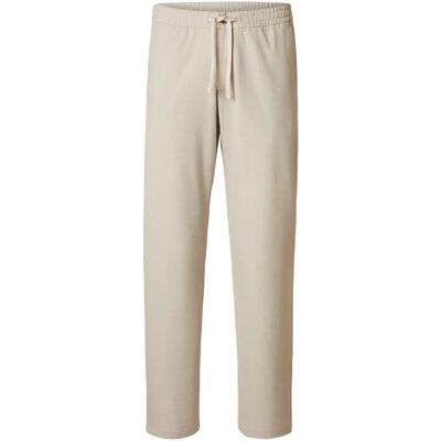 Selected Slm196-Straight Robert String Pant Noos S EGRET S Selected Slm196-Straight Robert String Pant Noos S EGRET S