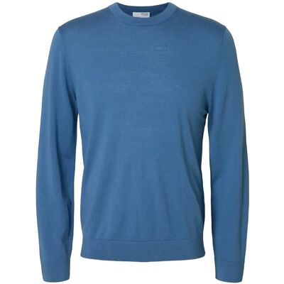 Selected Slmtray Ls Knit Merino Crew Neck Noos S TRUE NAVY S Selected Slmtray Ls Knit Merino Crew Neck Noos S TRUE NAVY S