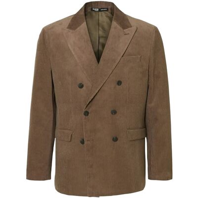 Selected Slhreg-Duca Corduroy Db Peak Blz 54 BROWNIE 54 Selected Slhreg-Duca Corduroy Db Peak Blz 54 BROWNIE 54
