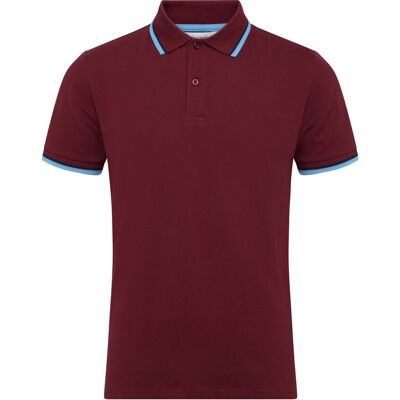 Selected Slmslim-Atlas Sport Ss Polo Noos XXL TAWNY PORT XXL Selected Slmslim-Atlas Sport Ss Polo Noos XXL TAWNY PORT XXL