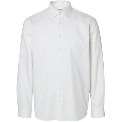 Selected Slhreg-Performance Shirt Ls Noos M BRIGHT WHITE M Selected Slhreg-Performance Shirt Ls Noos M BRIGHT WHITE M