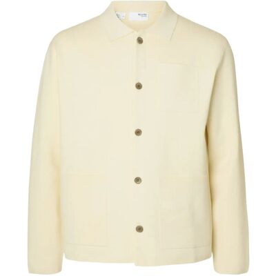 Selected Slmmike Light Polo Cardigan Noos M PRISTINE M Selected Slmmike Light Polo Cardigan Noos M PRISTINE M