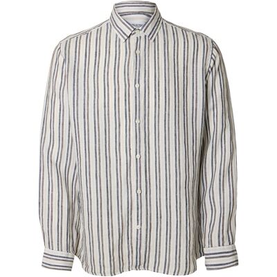 Selected Slhregkylian Linen Ls Shirt M BRIGHT WHITE M Selected Slhregkylian Linen Ls Shirt M BRIGHT WHITE M
