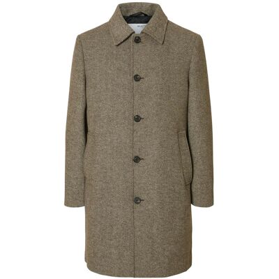 Selected Slharchive Wool Blend Car Coat S DEMITASSE S Selected Slharchive Wool Blend Car Coat S DEMITASSE S