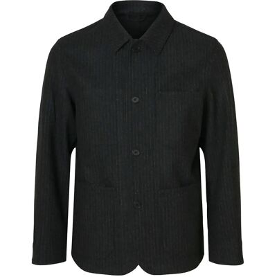 Selected Slm-Landon Wool Blend Hybrid Blazer Noos L GREY L Selected Slm-Landon Wool Blend Hybrid Blazer Noos L GREY L
