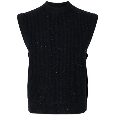 Selected Slhland Sl Knit Relaxed Vest XL SKY CAPTAIN XL Selected Slhland Sl Knit Relaxed Vest XL SKY CAPTAIN XL