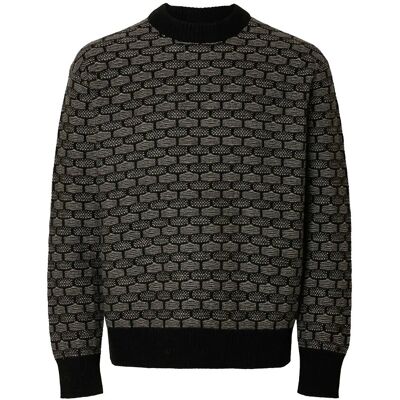 Selected Slhkeith Ls Knit Relaxed Crew Neck M BLACK M Selected Slhkeith Ls Knit Relaxed Crew Neck M BLACK M