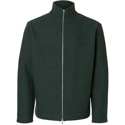 Selected Slhnealy Ls Knit Full Zip Cardigan S DEEP FOREST S Selected Slhnealy Ls Knit Full Zip Cardigan S DEEP FOREST S