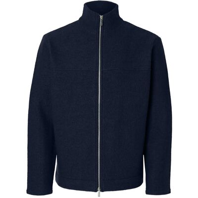 Selected Slhnealy Ls Knit Full Zip Cardigan S SKY CAPTAIN S Selected Slhnealy Ls Knit Full Zip Cardigan S SKY CAPTAIN S