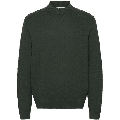 Selected Slhphilip Ls Knit Relaxed Crew Neck M DEEP FOREST M Selected Slhphilip Ls Knit Relaxed Crew Neck M DEEP FOREST M