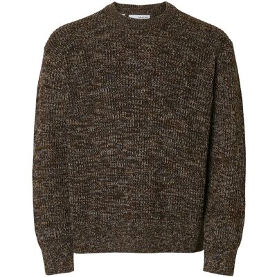Selected Slmtilum Ls Knit Crew Neck Noos S DEMITASSE S Selected Slmtilum Ls Knit Crew Neck Noos S DEMITASSE S