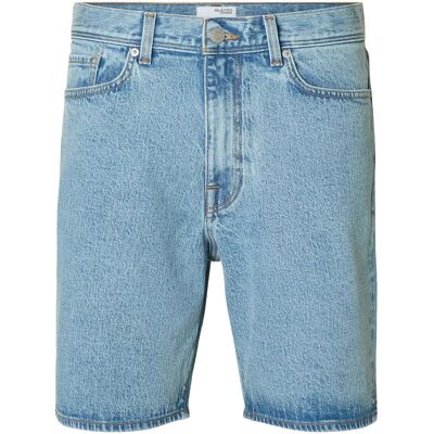 Selected Slhreg Alex Light Blue Denim Shorts S LIGHT BLUE DENIM S Selected Slhreg Alex Light Blue Denim Shorts S LIGHT BLUE DENIM S