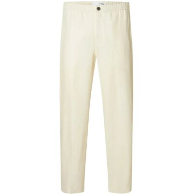 Selected Slhloose-Wyatt Linen Trs 52 EGRET 52 Selected Slhloose-Wyatt Linen Trs 52 EGRET 52