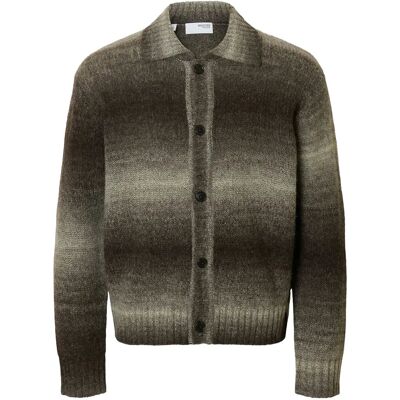 Selected Slhgaard Ls Knit Relaxed Polo Cardigan XXL DELICIOSO XXL Selected Slhgaard Ls Knit Relaxed Polo Cardigan XXL DELICIOSO XXL