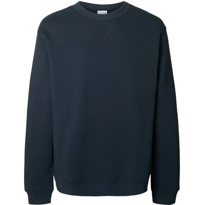 Selected Slhrelax-Sigurd Crew Neck Sweat S DARK SAPPHIRE S Selected Slhrelax-Sigurd Crew Neck Sweat S DARK SAPPHIRE S