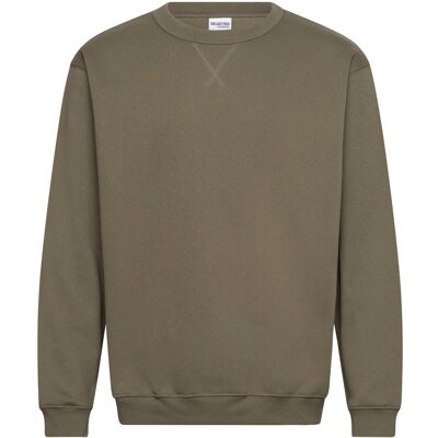 Selected Slhrelax-Sigurd Crew Neck Sweat S KALAMATA S Selected Slhrelax-Sigurd Crew Neck Sweat S KALAMATA S