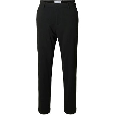 Selected Slh172-Slim Tape Lorent Flex Pants Noos XXL BLACK XXL Selected Slh172-Slim Tape Lorent Flex Pants Noos XXL BLACK XXL