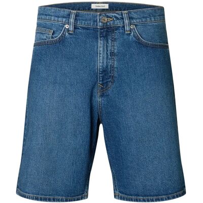 Selected Slmreg Alex M.blue 702 Denim Shorts Noos L MEDIUM BLUE DENIM L Selected Slmreg Alex M.blue 702 Denim Shorts Noos L MEDIUM BLUE DENIM L