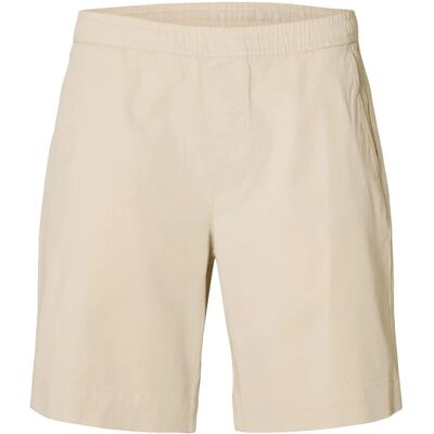 Selected Slhregular-Harvey Summer Shorts M OATMEAL M Selected Slhregular-Harvey Summer Shorts M OATMEAL M