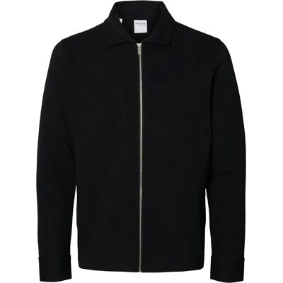 Selected Slhjackie Sweat Zip Jacket Noos XL BLACK XL Selected Slhjackie Sweat Zip Jacket Noos XL BLACK XL