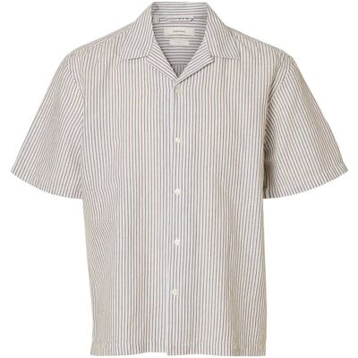 Selected Slmrlxclay Linenblend Ss Shirt Res Noos S BRIGHT WHITE S Selected Slmrlxclay Linenblend Ss Shirt Res Noos S BRIGHT WHITE S