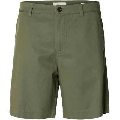 Selected Slhregular-Harry Summer Shorts M DEEP LICHEN GREEN M Selected Slhregular-Harry Summer Shorts M DEEP LICHEN GREEN M