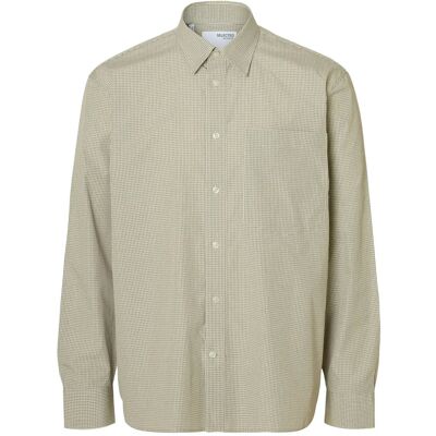 Selected Slhrlxlarry Ls Shirt M PURE CASHMERE M Selected Slhrlxlarry Ls Shirt M PURE CASHMERE M