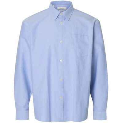 Selected Slhrlxsander Oxford Shirt Ls Noos M LIGHT BLUE M Selected Slhrlxsander Oxford Shirt Ls Noos M LIGHT BLUE M