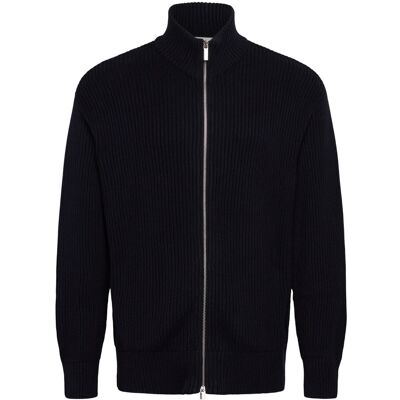 Selected Slhdry Ls Knit Relaxed Full Zip Collar L SKY CAPTAIN L Selected Slhdry Ls Knit Relaxed Full Zip Collar L SKY CAPTAIN L