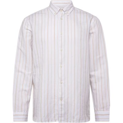 Selected Slhregclay Linen Blend Bd Ls Shirt M BRIGHT WHITE M Selected Slhregclay Linen Blend Bd Ls Shirt M BRIGHT WHITE M