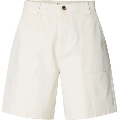 Selected Slhloose-Hotel Amour Shorts M EGRET M Selected Slhloose-Hotel Amour Shorts M EGRET M