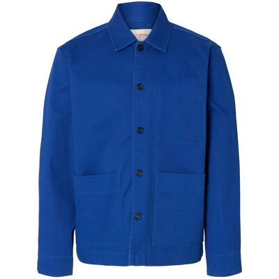 Selected Slhregular Hotel Amour Overshirt L MAZARINE BLUE L Selected Slhregular Hotel Amour Overshirt L MAZARINE BLUE L