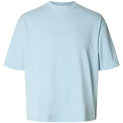 Selected Slhrelaxaspen Interlock Ss O-Neck Tee S SKYWAY S Selected Slhrelaxaspen Interlock Ss O-Neck Tee S SKYWAY S