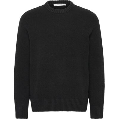 Selected Slmalex Ls Knit Crew Neck Noos XL BLACK XL Selected Slmalex Ls Knit Crew Neck Noos XL BLACK XL
