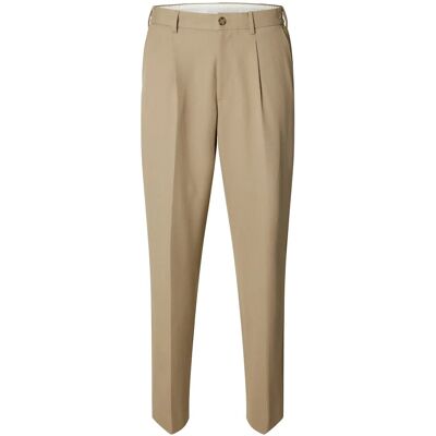 Selected Slm190-Reg Tapered Finn Flex Pants Noos S GREIGE S Selected Slm190-Reg Tapered Finn Flex Pants Noos S GREIGE S