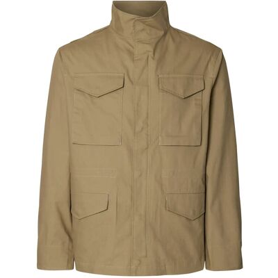 Selected Slhjeremy Field Jacket M KHAKI M Selected Slhjeremy Field Jacket M KHAKI M