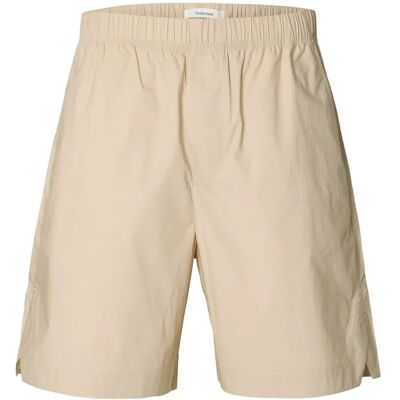 Selected Slmloose Malthe Shorts M PURE CASHMERE M Selected Slmloose Malthe Shorts M PURE CASHMERE M