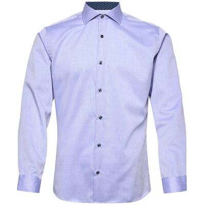 Seven Seas Fine Twill Contrast Slim L LIGHT BLUE L Seven Seas Fine Twill Contrast Slim L LIGHT BLUE L