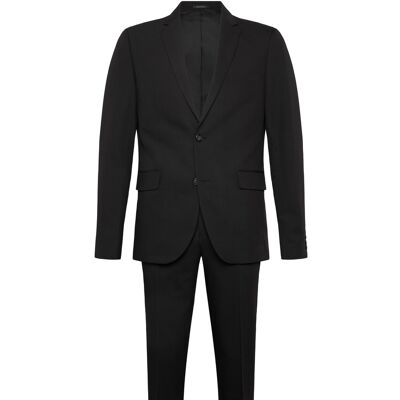 Shine Original Plain Mens Suit - Normal Lenght 56 BLACK 56 Shine Original Plain Mens Suit - Normal Lenght 56 BLACK 56