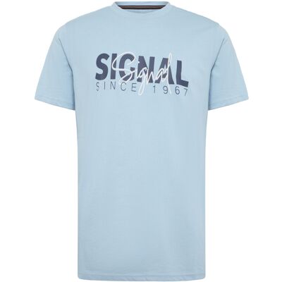 Signal Owensi Print Tee XXXL BLUE PLACIDE MEL XXXL Signal Owensi Print Tee XXXL BLUE PLACIDE MEL XXXL