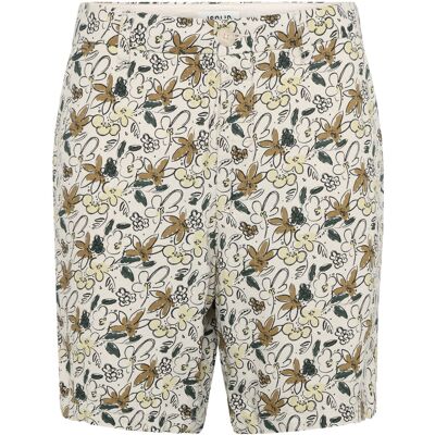 Solid Sdalann Flower Short M OATMEAL M Solid Sdalann Flower Short M OATMEAL M