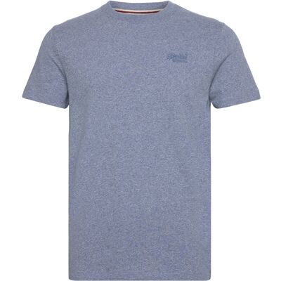 Superdry Essential Logo Emb Tee XXXL BAY BLUE MARL XXXL Superdry Essential Logo Emb Tee XXXL BAY BLUE MARL XXXL
