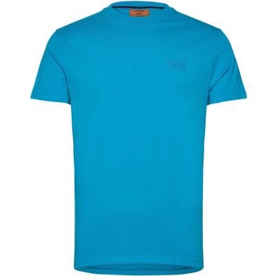 Superdry Essential Logo Emb Neon Tee L ATOMIC BLUE L Superdry Essential Logo Emb Neon Tee L ATOMIC BLUE L