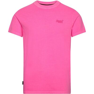 Superdry Essential Logo Emb Neon Tee XL DRY FLURO PINK XL Superdry Essential Logo Emb Neon Tee XL DRY FLURO PINK XL