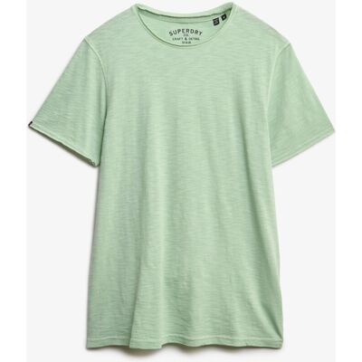 Superdry Raw Edge Slub T Shirt S HEMLOCK GREEN S Superdry Raw Edge Slub T Shirt S HEMLOCK GREEN S