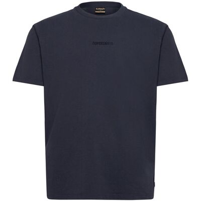 Superdry Micro Logo T Shirt S BLUE KNIGHT S Superdry Micro Logo T Shirt S BLUE KNIGHT S